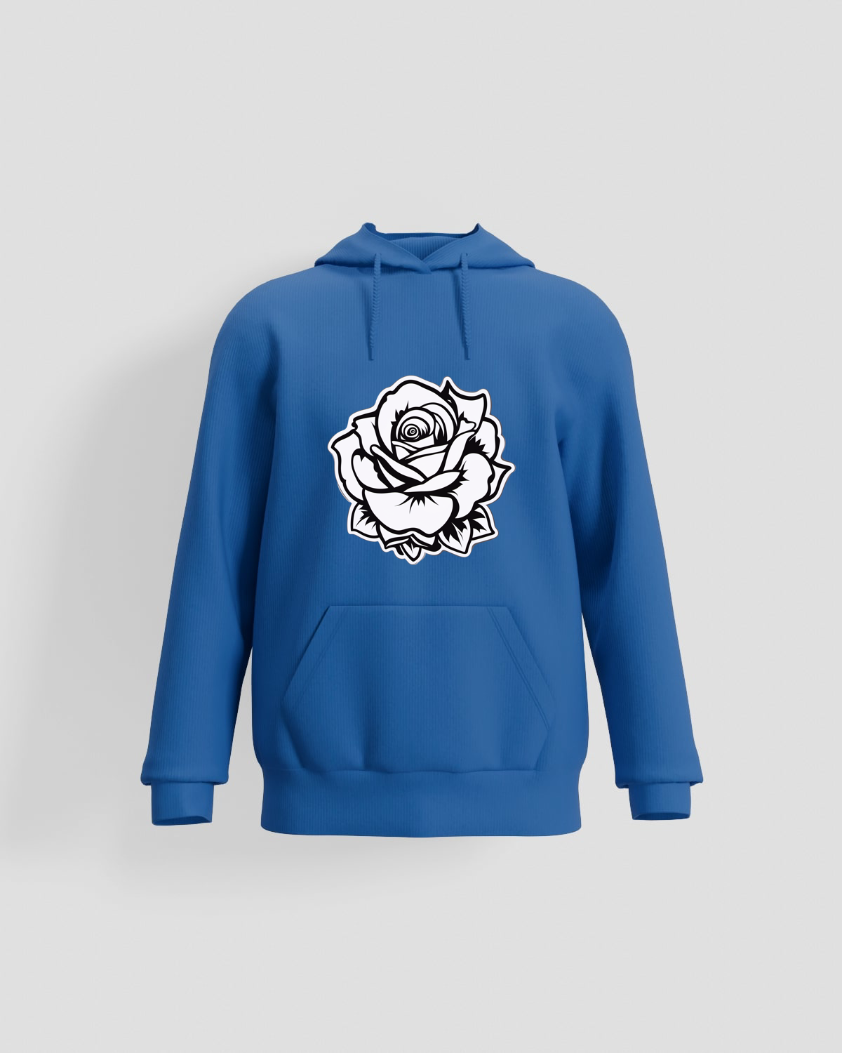 Blue 100% Cotton Unisex Sweatshirt 59