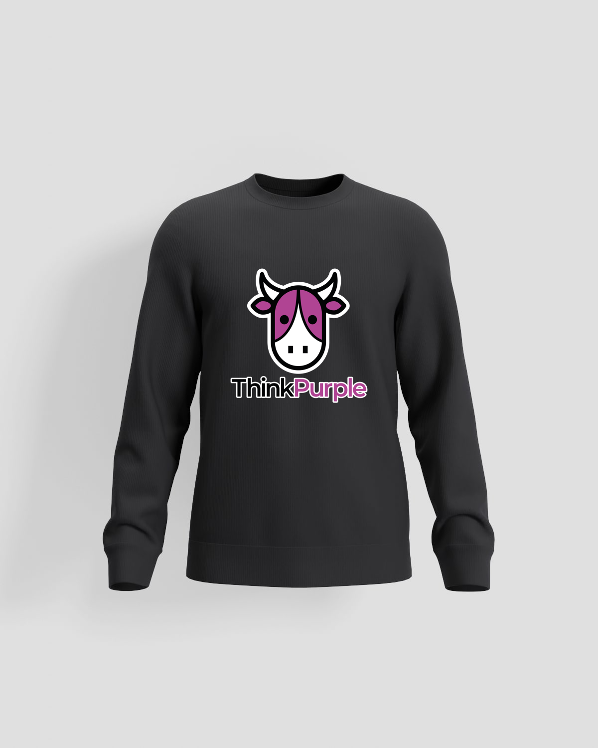 Black Brushed Organic Cotton Premium Sweatshirt 59