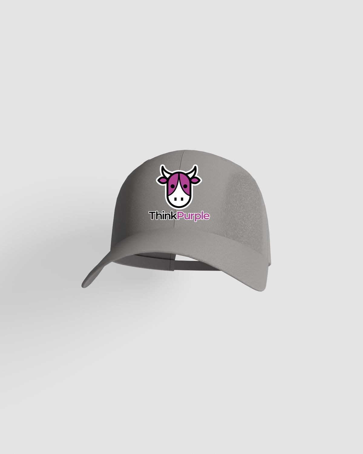 Grey Adjustable Cotton Cap 59