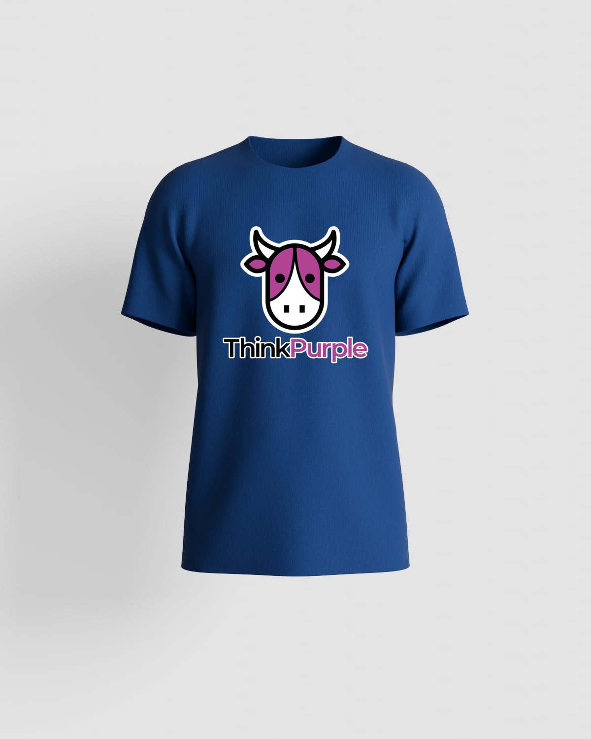 Blue T-Shirt with Bold Graphic 59