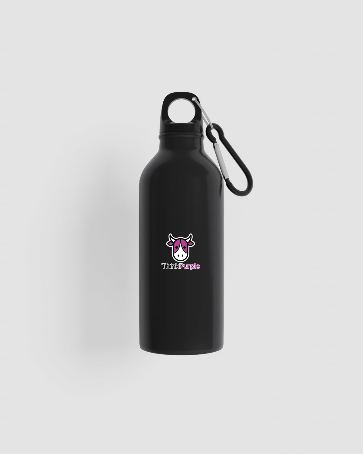 Print‑Friendly Recycled Aluminum Water Bottle with Carabiner – Outdoor Ready 59