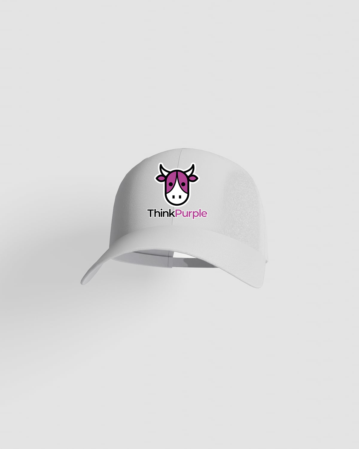 White Cotton Cap with Velcro Closure 59