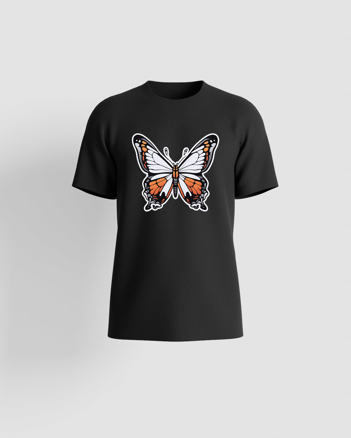 Black T-Shirt with Custom Logo 59