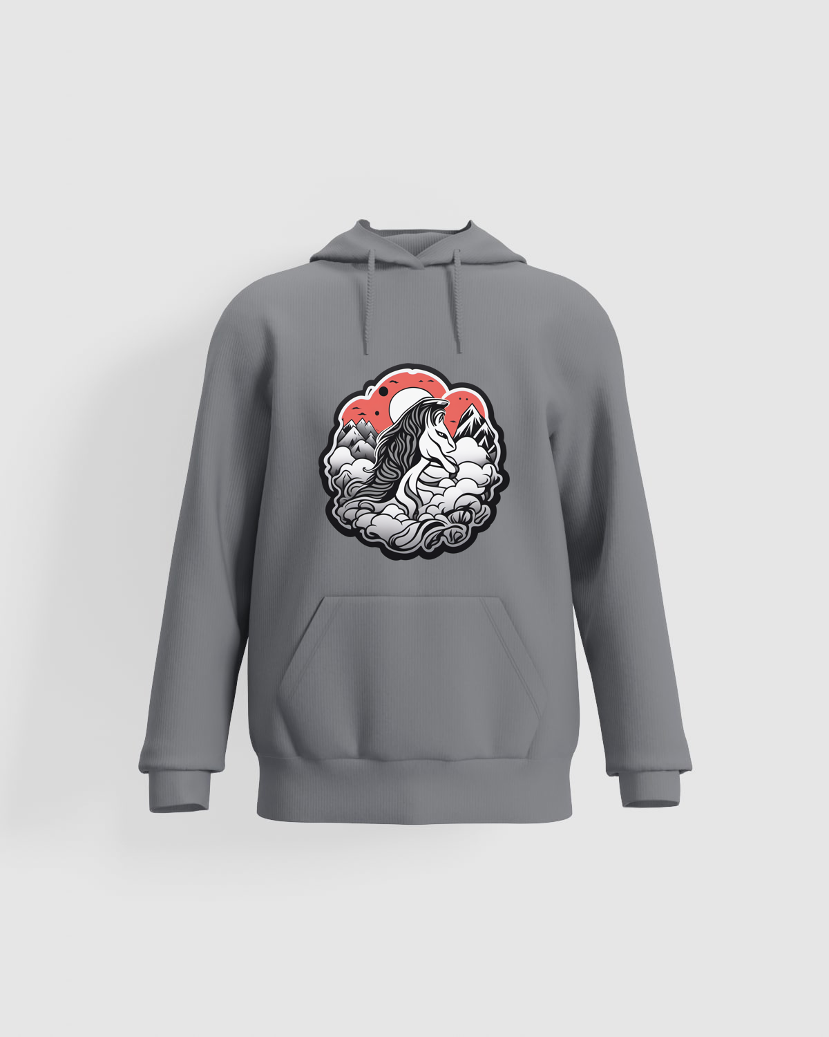 Grey Unisex Sweatshirt – Organic Cotton, Soft & Eco‑Friendly 59