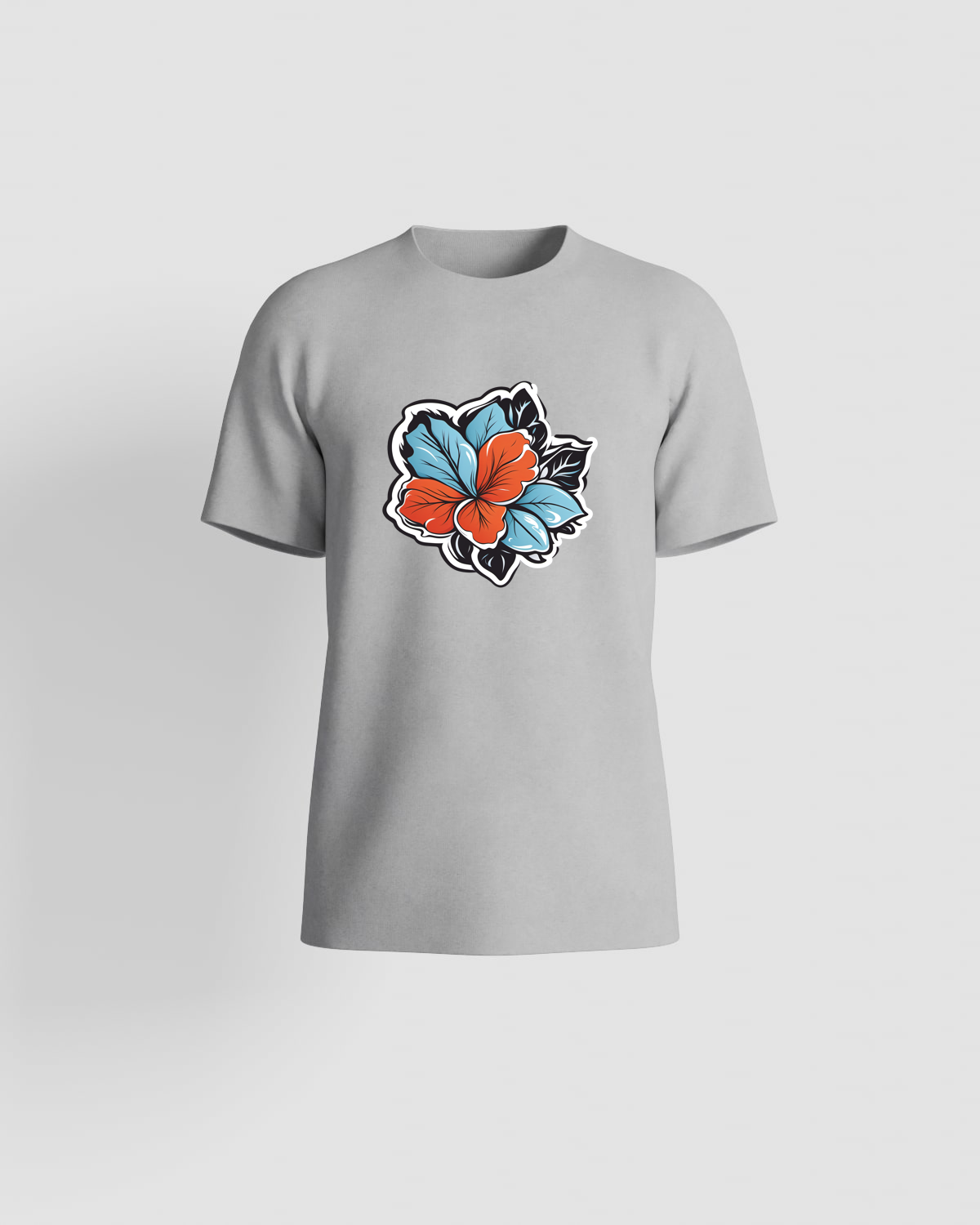 Grey Organic Cotton T-Shirt – Eco‑Sustainable Modern Fit 59