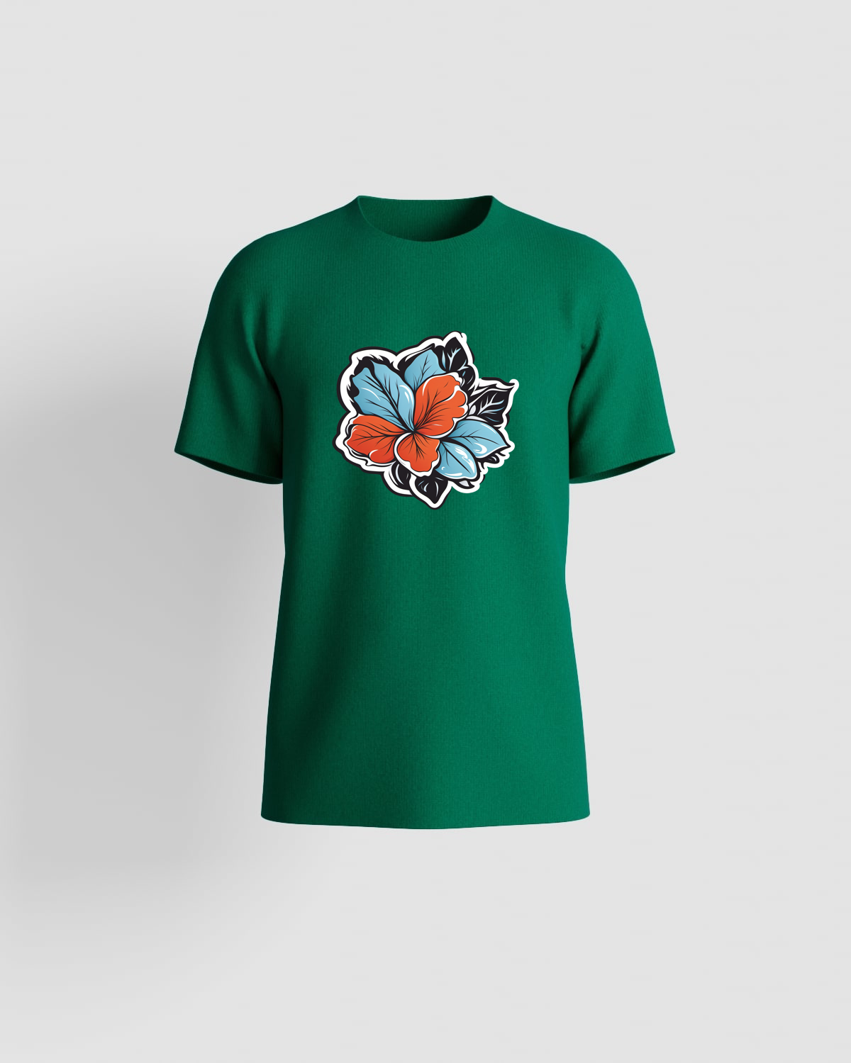 Green T Shirt with Modern Eco Sustainable Fit 59
