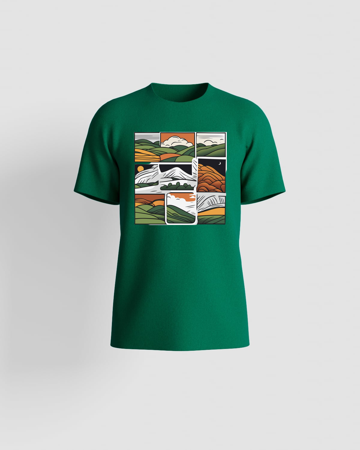 Green Organic Cotton T‑Shirt – Eco‑Sustainable Comfort 59