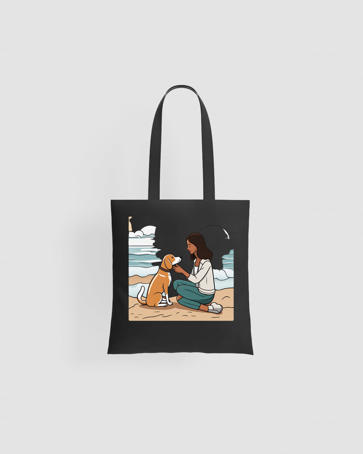 Eco-Friendly Cotton Tote Bag with 67cm Handles 59