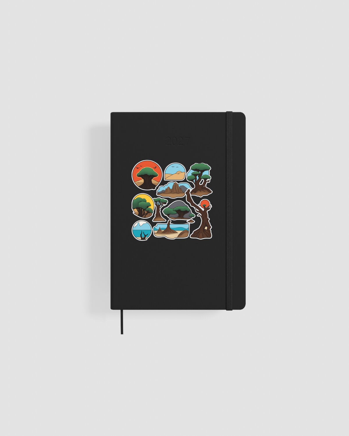 Custom Vibrant Abstract Planner for Daily Inspiration 0