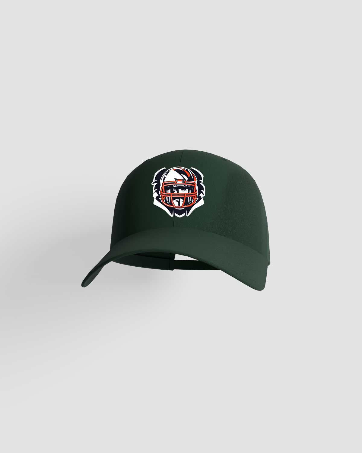 Green Cotton Cap with Velcro Closure 59