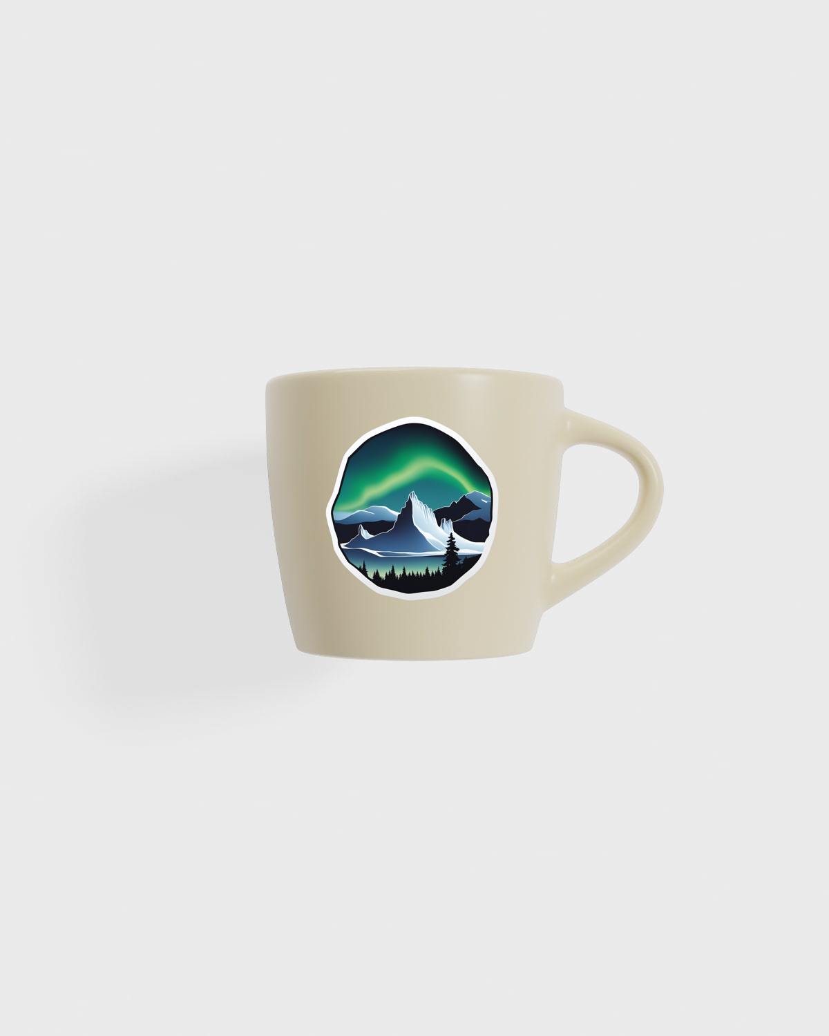 Ceramic Mug with Matte Exterior and Glossy Interior 59