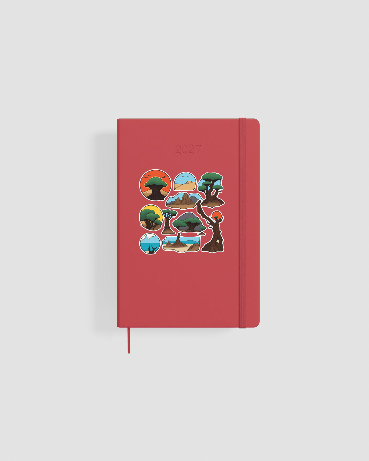 Personalized Planner with Artistic Cover Design