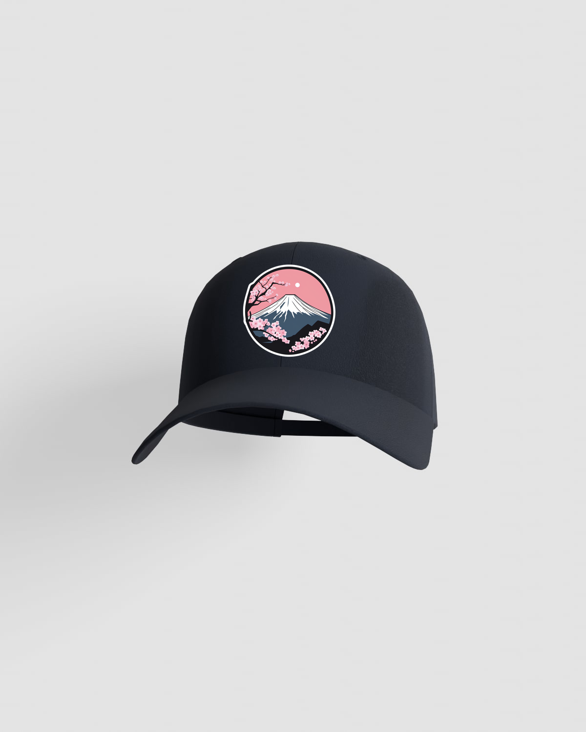 Navy 5-Panel Cotton Cap with Velcro 59