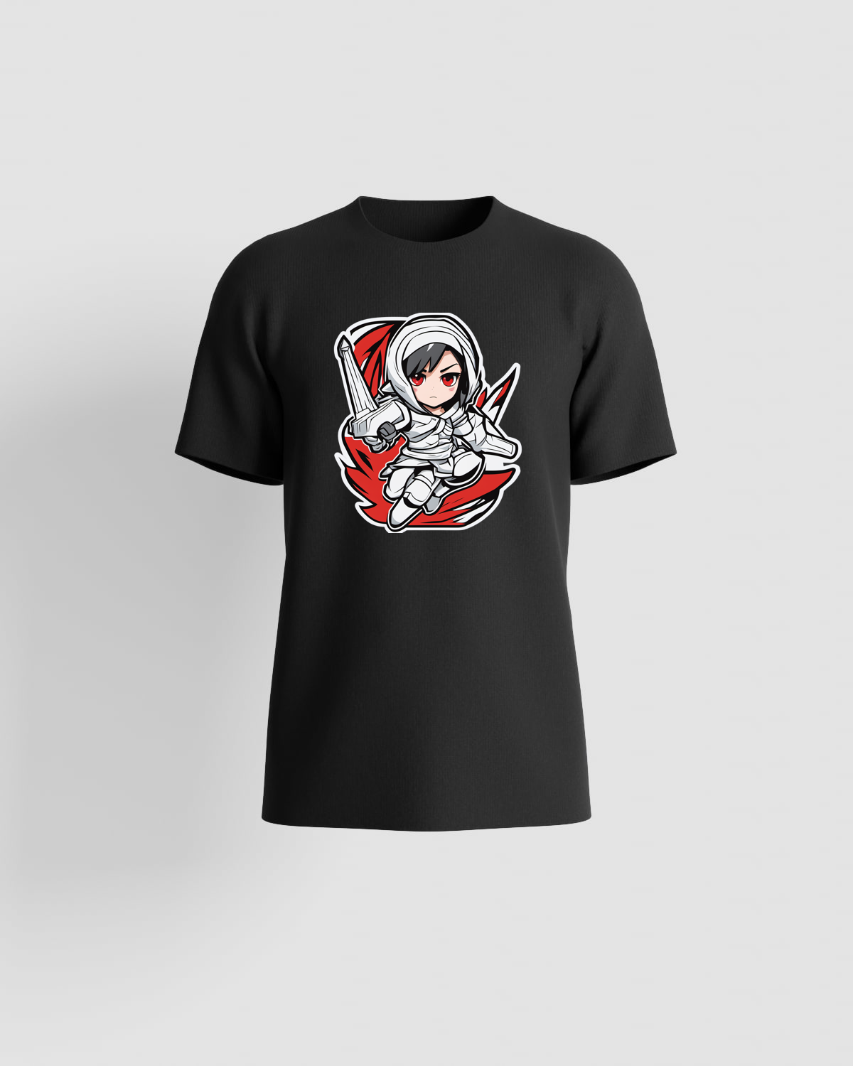 Custom Black T-Shirt – Bold Graphic Design 59