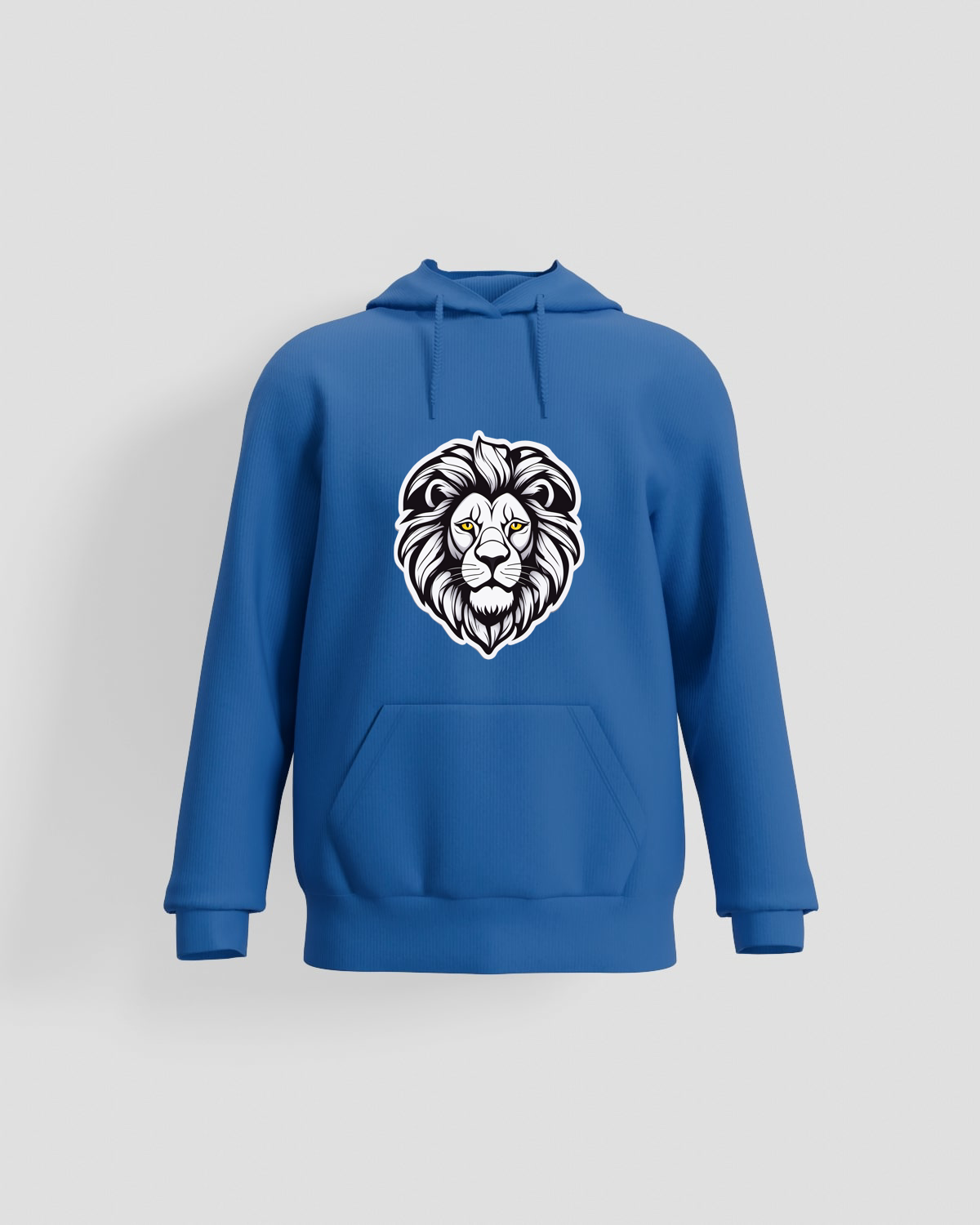 Blue Unisex Sweatshirt – Set‑In Sleeves & Soft Comfort 59