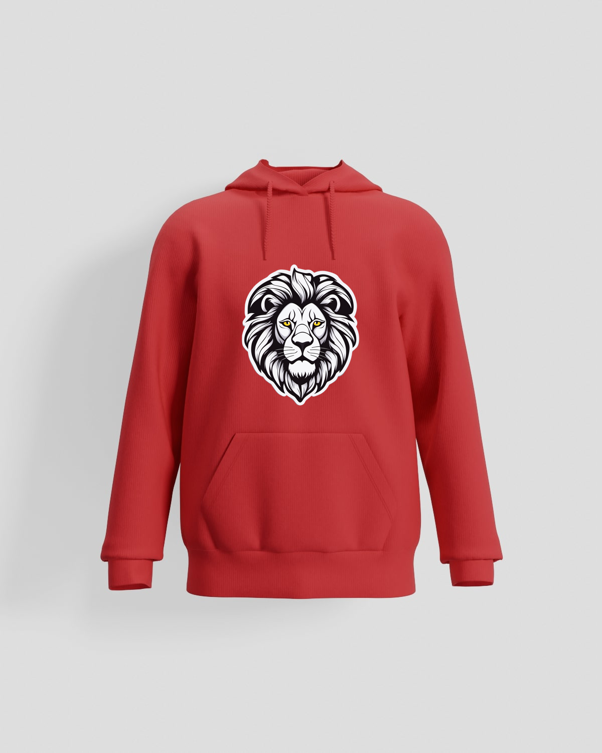 Red Organic Cotton Sweatshirt – Soft Comfort & Eco Style 59
