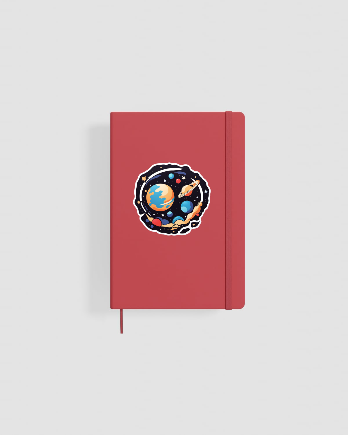 Custom Notebook Featuring Bold Artistic Design 0