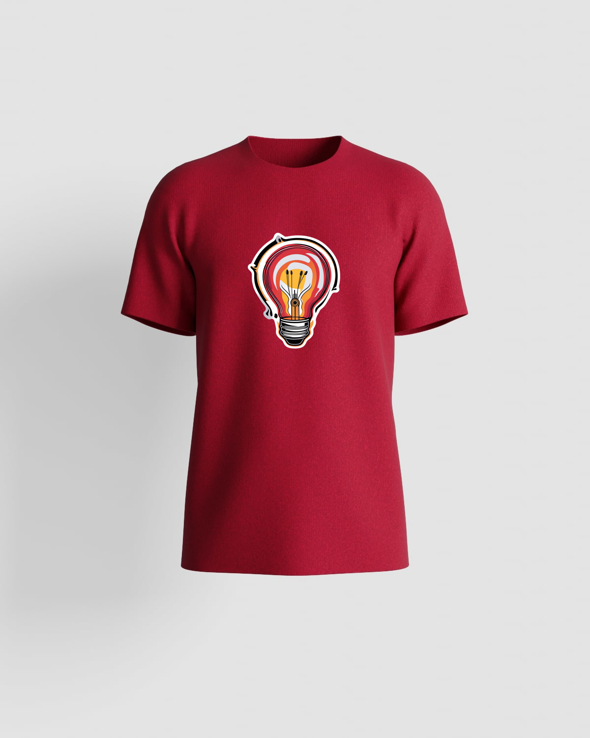 Vibrant Red T‑Shirt – Modern Eco‑Sustainable Design 59