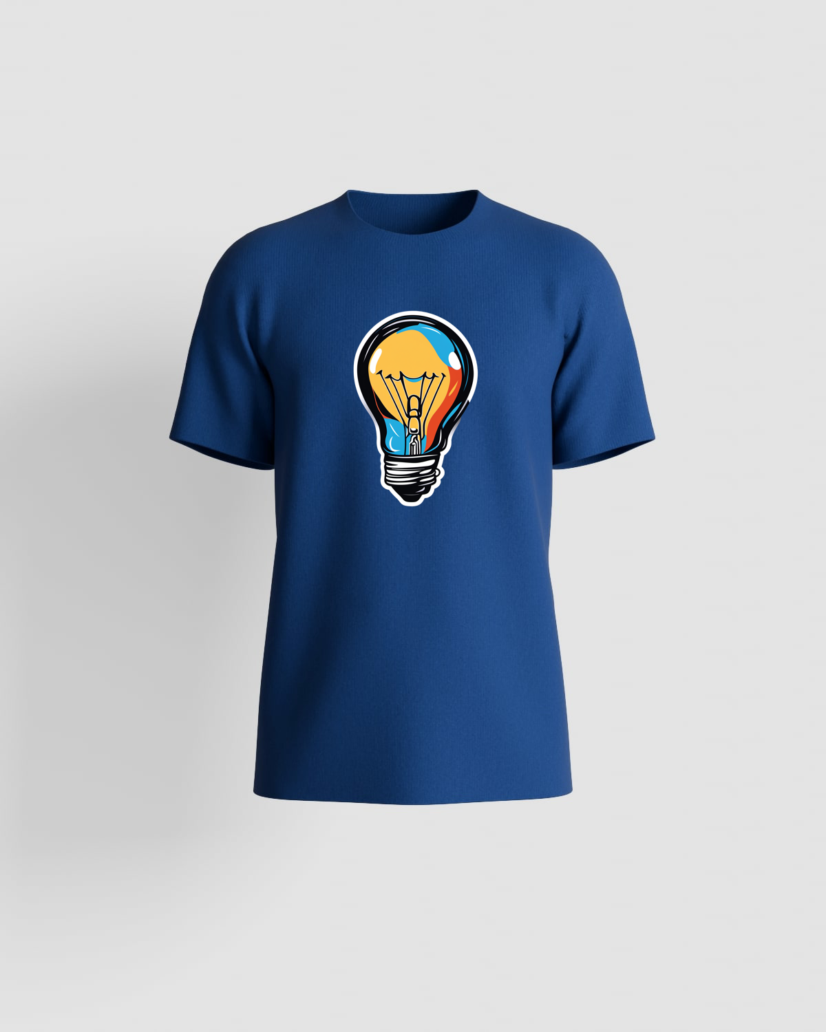 Blue Eco Sustainable T-Shirt with Modern Fit 59