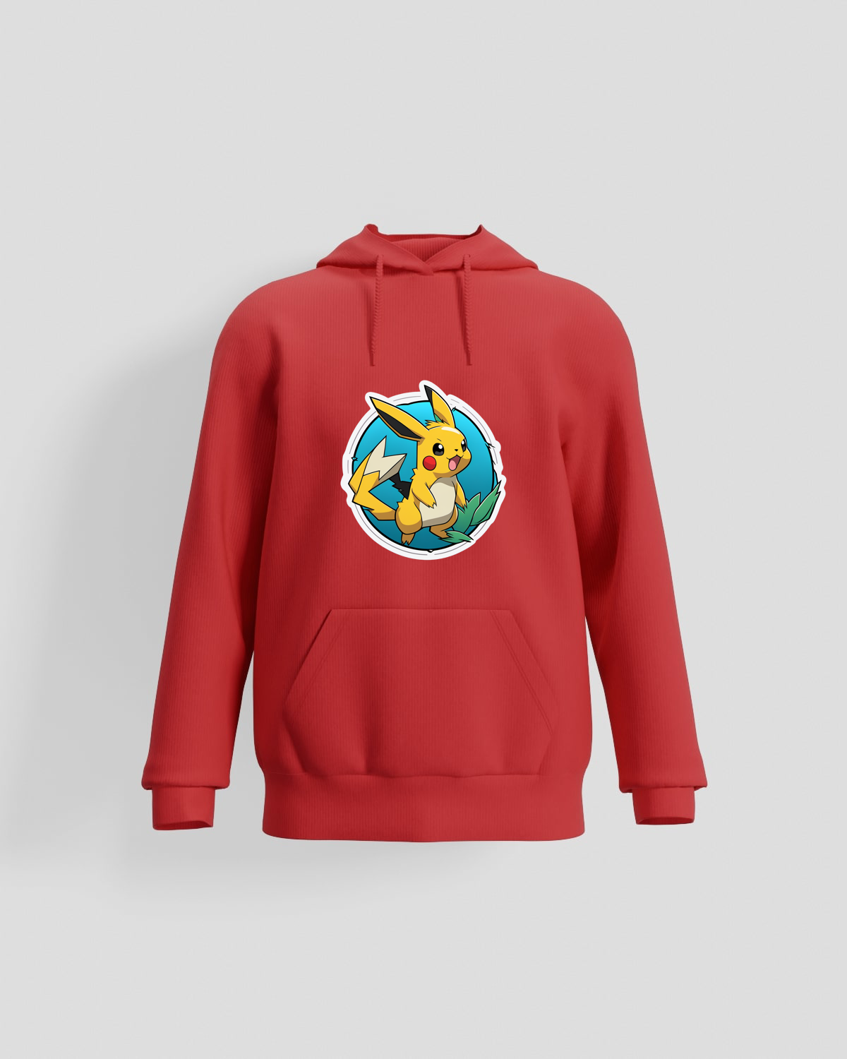 Red Unisex Sweatshirt, Comfortable & Print‑Friendly 59
