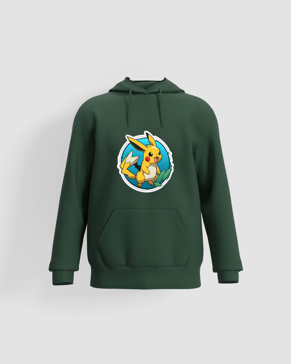 Green Unisex Cotton Sweatshirt – Durable Print Quality 59