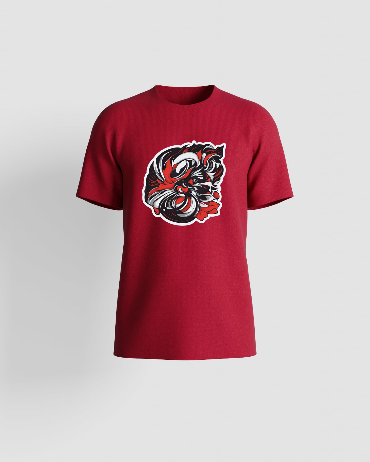Red Eco-Friendly Organic Cotton T-Shirt 59