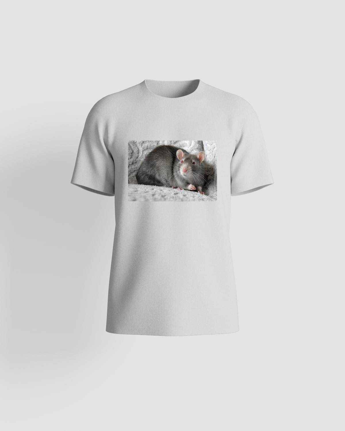White Modern Fit Crew Neck Eco‑Cotton T-Shirt 59