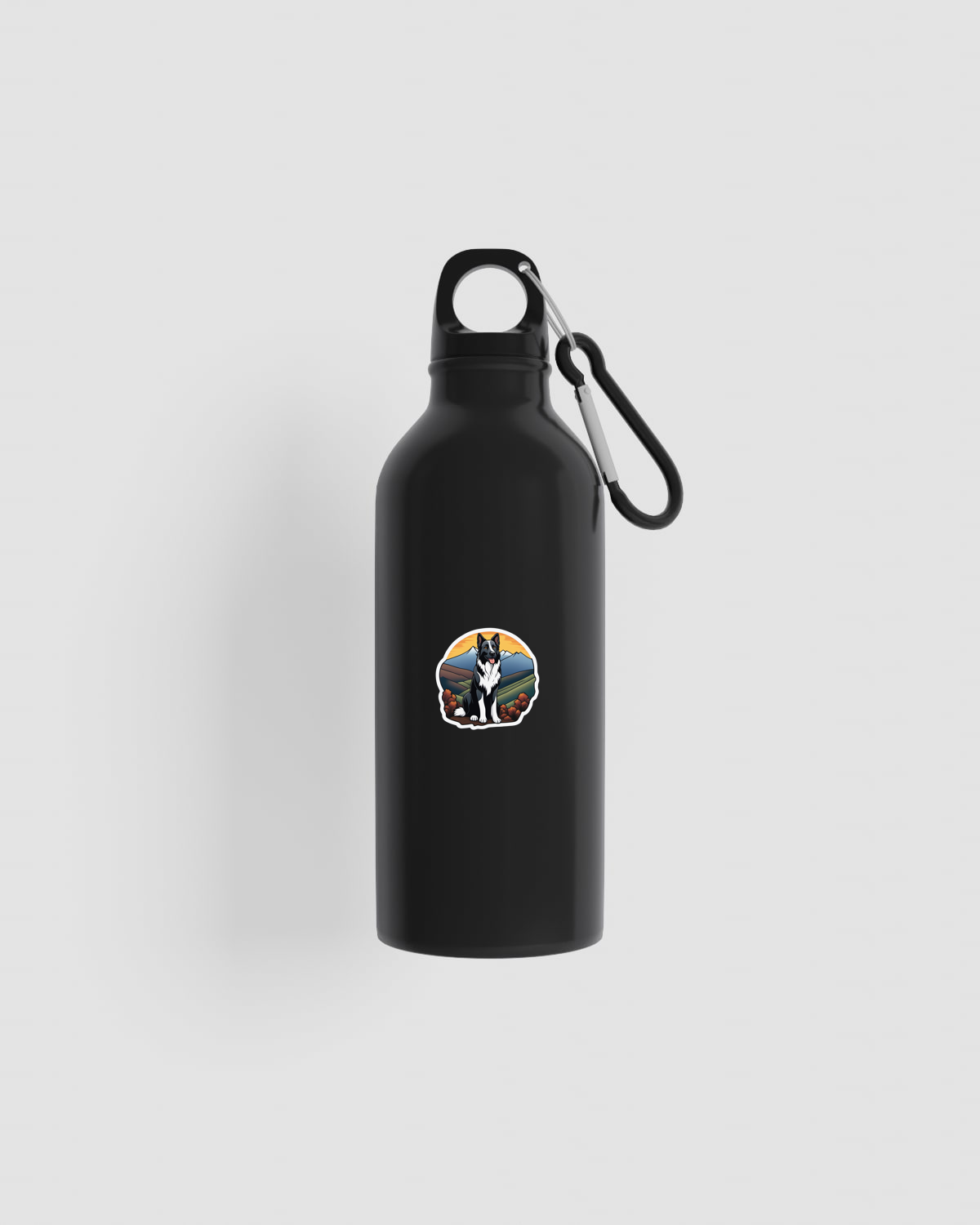 Eco-Friendly Aluminum Water Bottle with Carabiner Clip 59