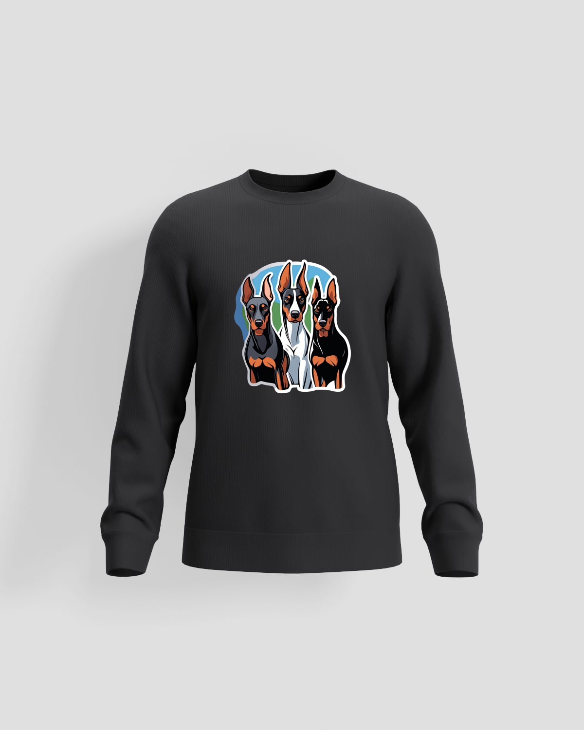 Black Unisex Sweatshirt – 100% Organic Cotton Comfort 59