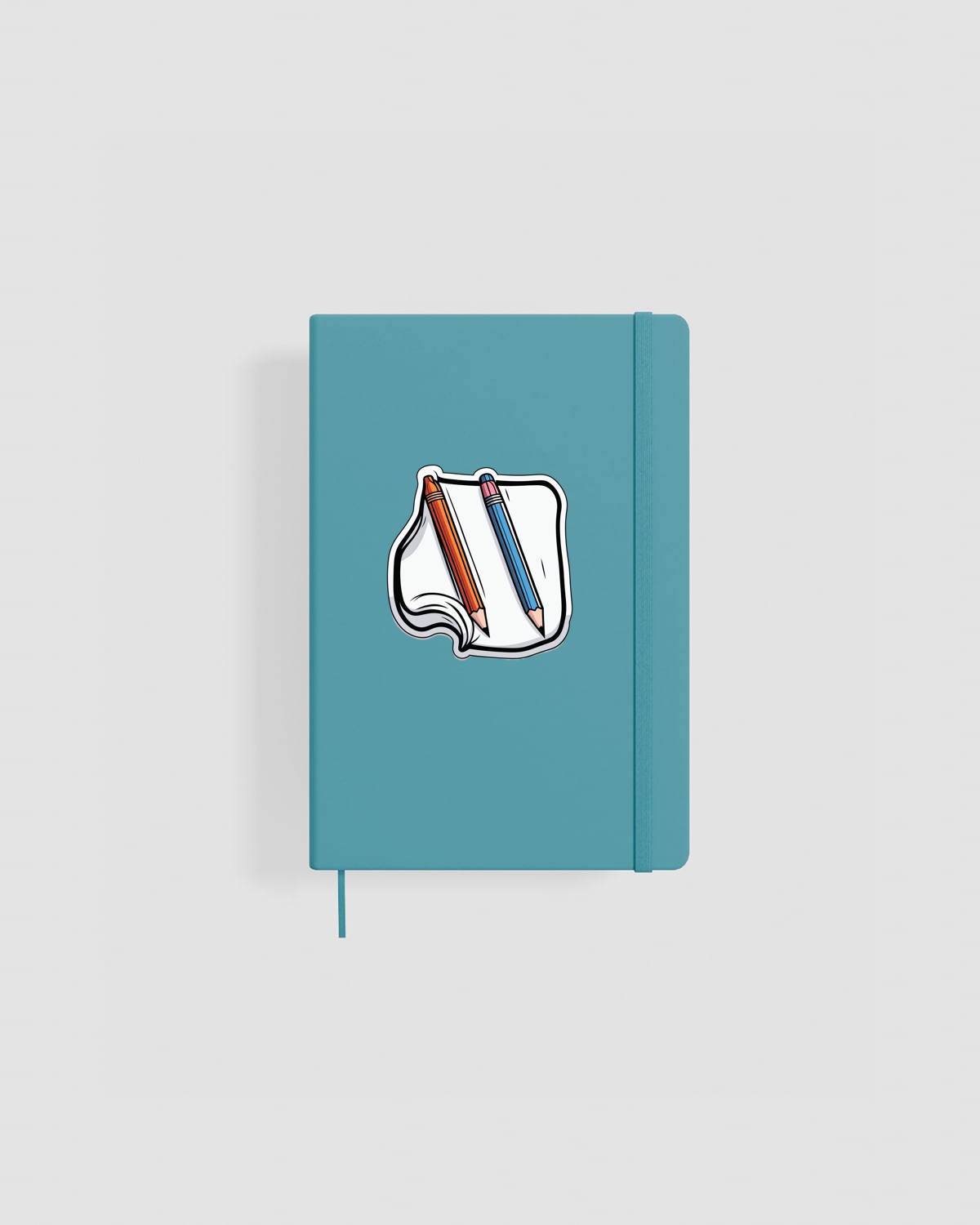 Custom Eco-Friendly Notebook with Unique Artistic Cover 0