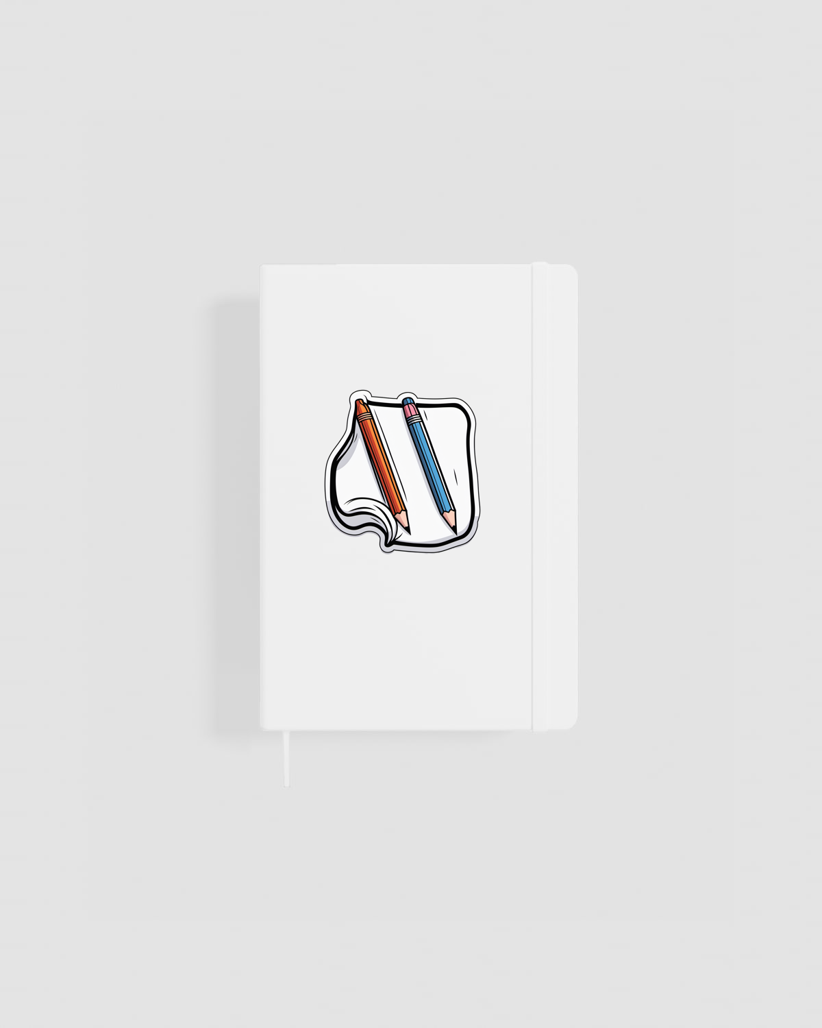 Custom Notebook with Unique Artistic Design