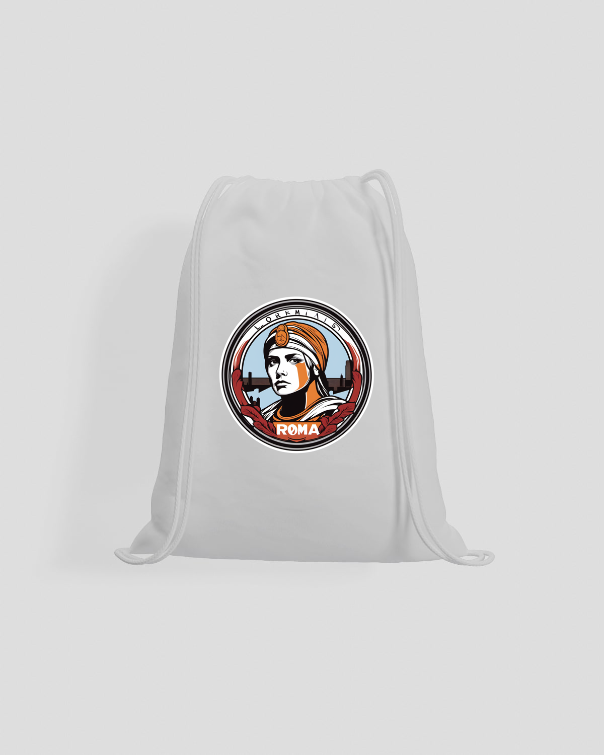 Customizable Lightweight Gym Drawstring Bag with Smooth Print Surface 59