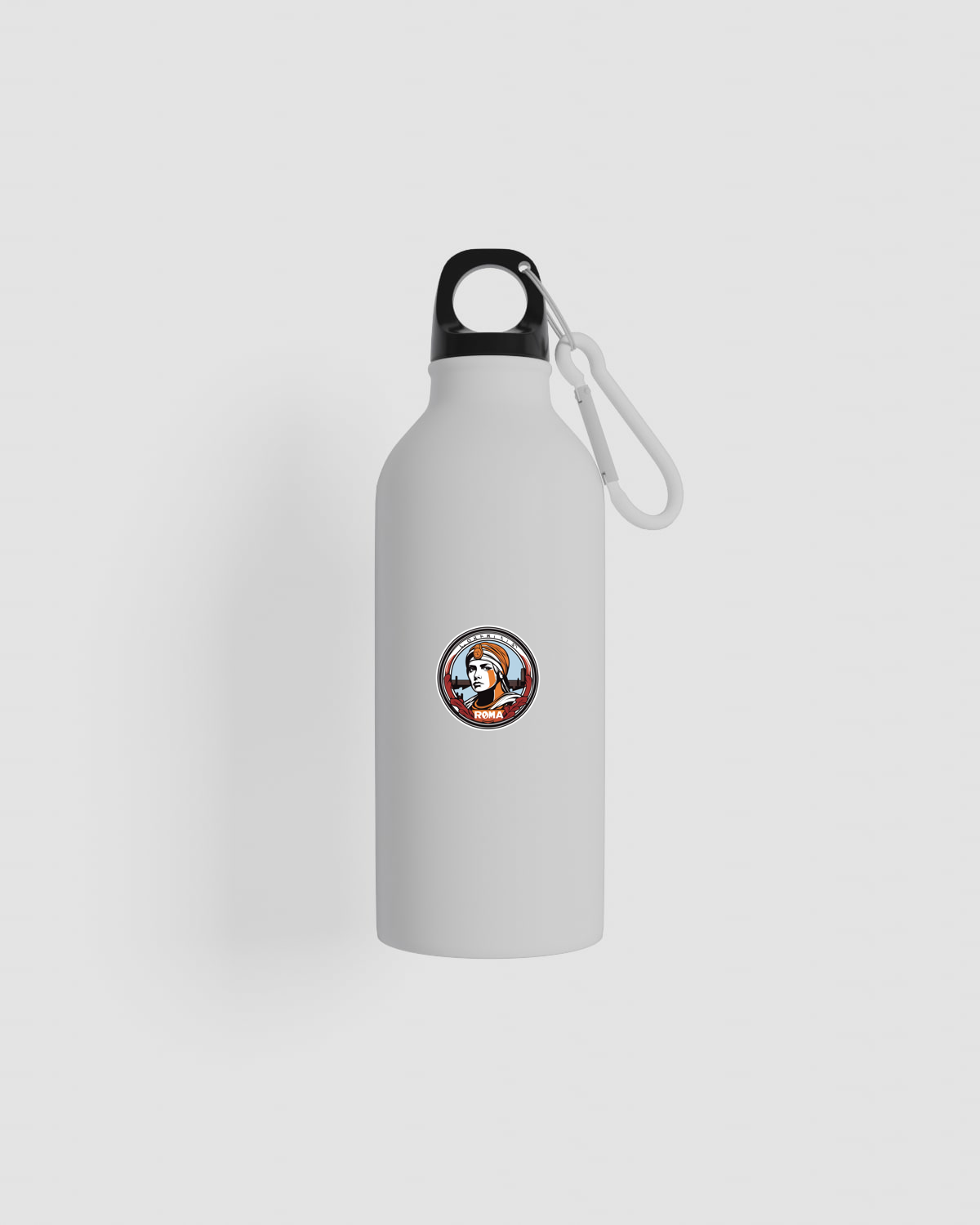 Eco-Friendly Recycled Aluminum Water Bottle with Carabiner 59