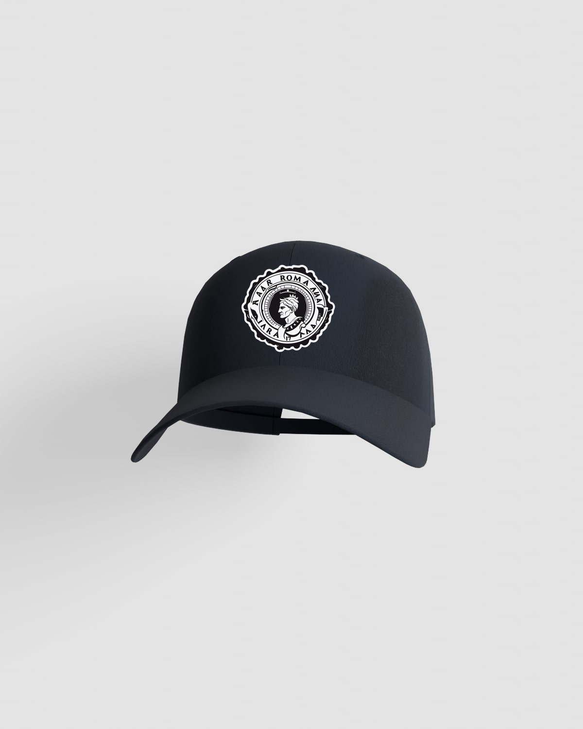 Navy 5‑Panel Cotton Cap with Velcro 59