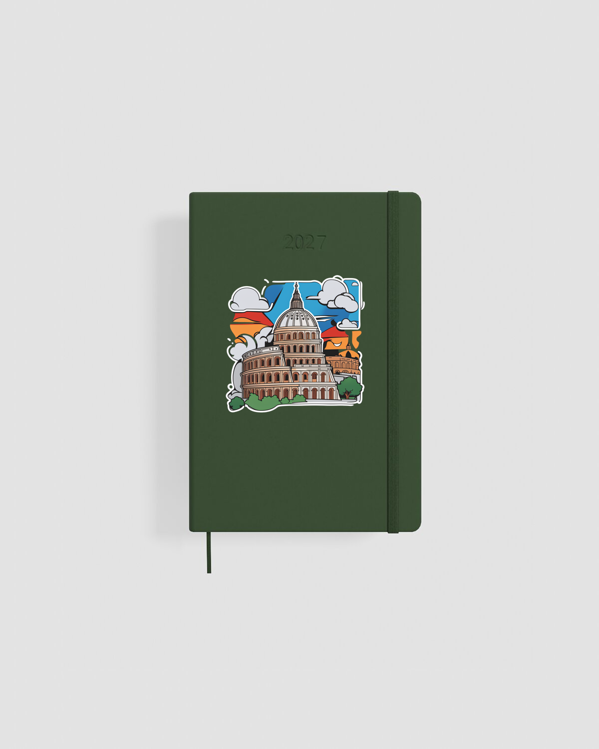 Personalized Daily Planner with Bright Colorful Design
