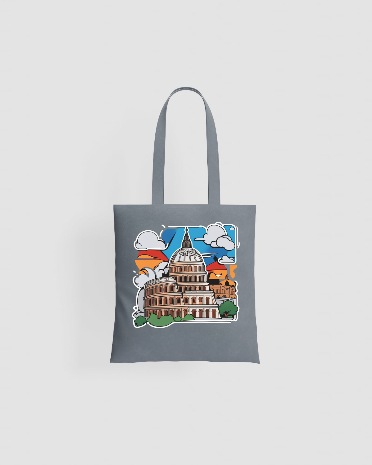 Smooth Surface Customizable Tote Bag 59