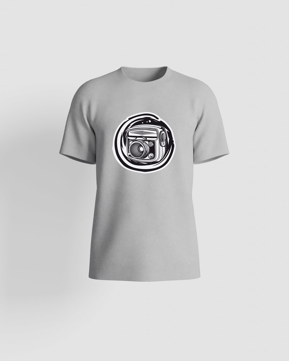 Grey Modern Fit Eco‑Sustainable T‑Shirt 59