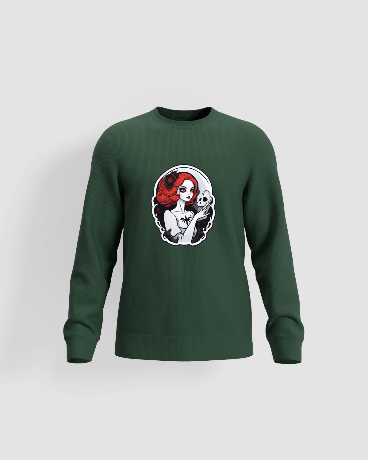 Green Unisex Organic Cotton Sweatshirt, Eco‑Sustainable Fabric 59