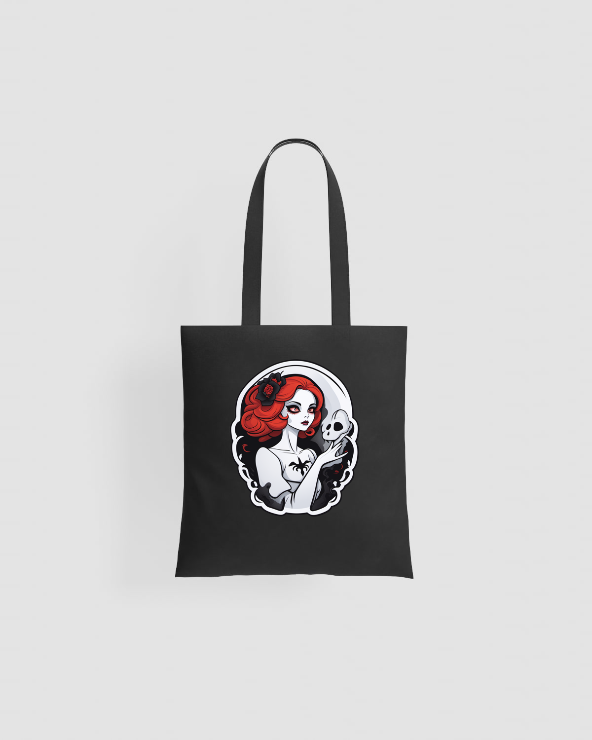 Smooth Surface Cotton Tote Bag with Removable Label 59