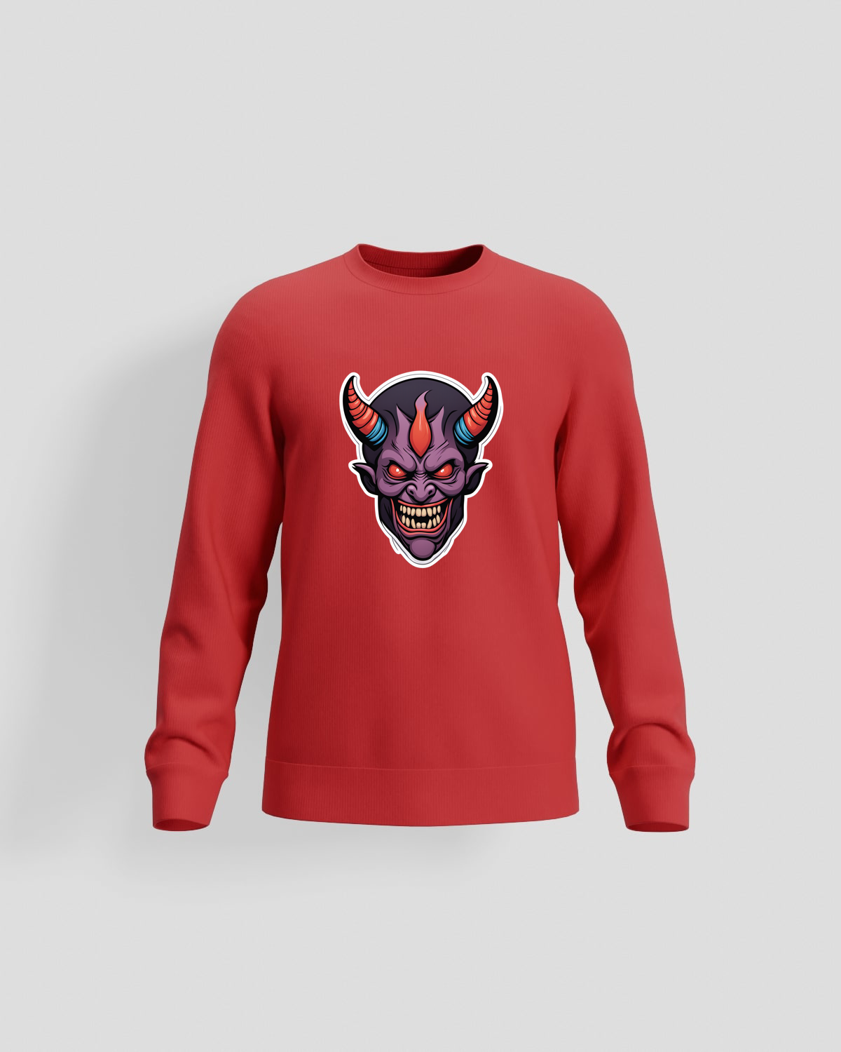 Red Unisex Sweatshirt – Soft 100% Cotton Comfort 59