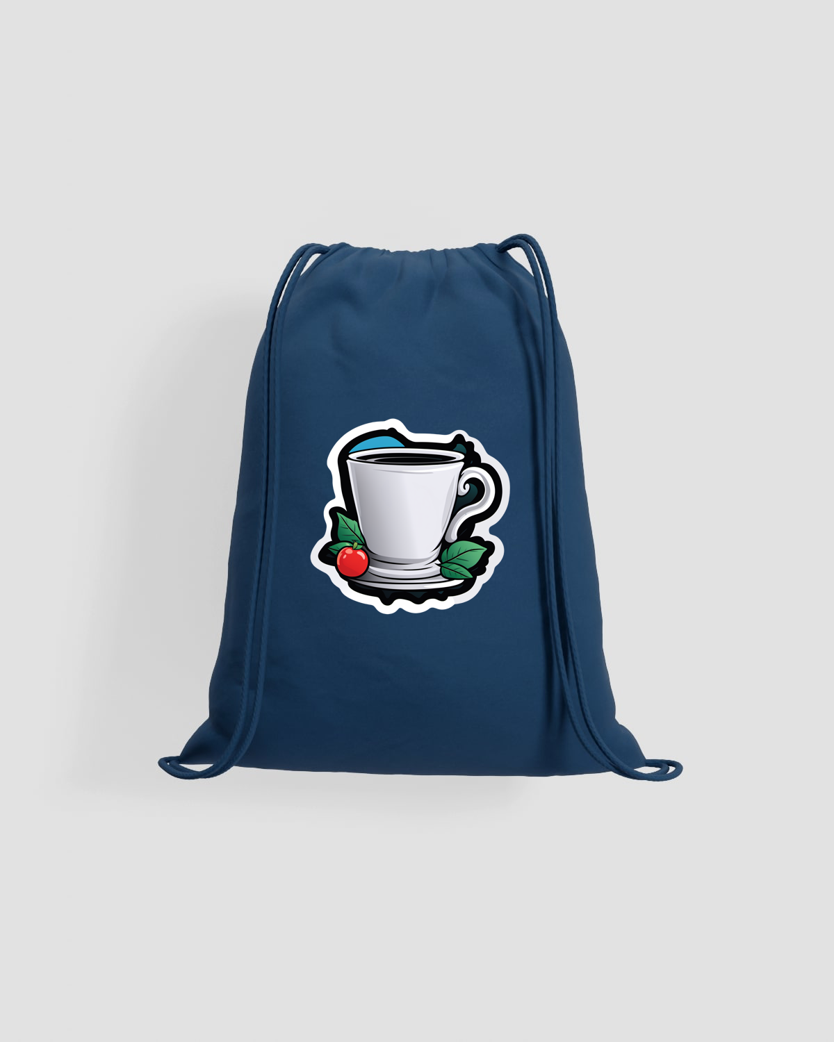 Custom Print Drawstring Bag – Smooth Surface and Removable Label 59