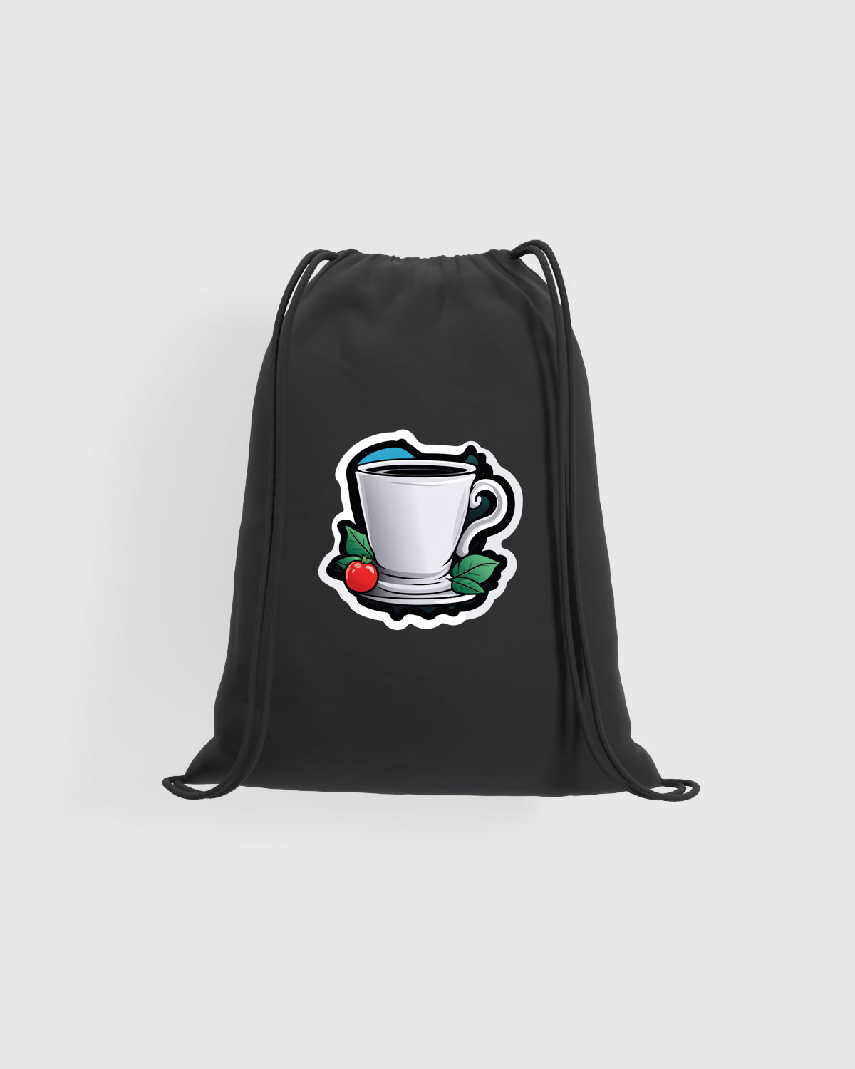 Drawstring Gym Bag with Smooth Print Surface, Lightweight and Durable 59