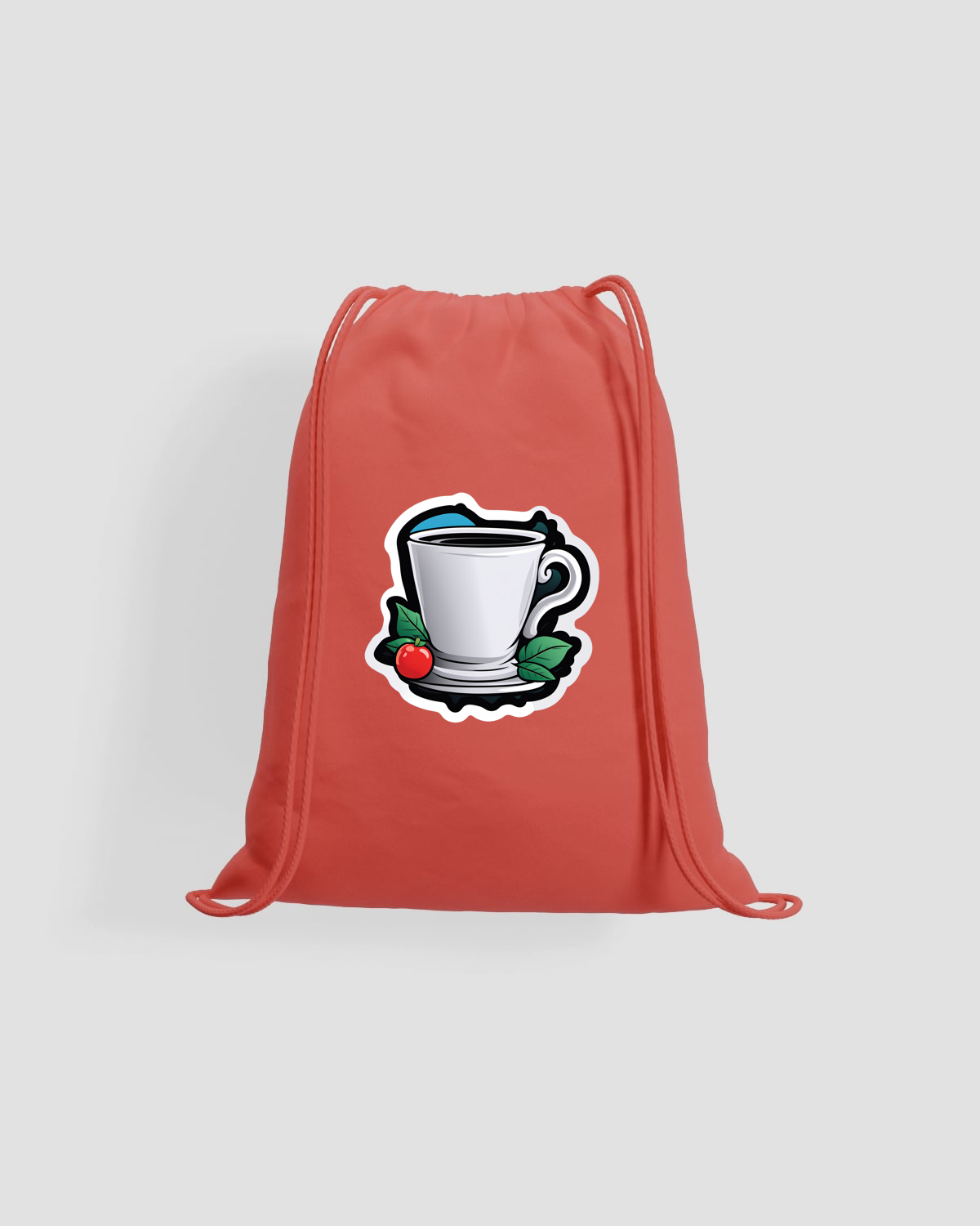 Custom Lightweight Drawstring Bag – Smooth Print Surface 59