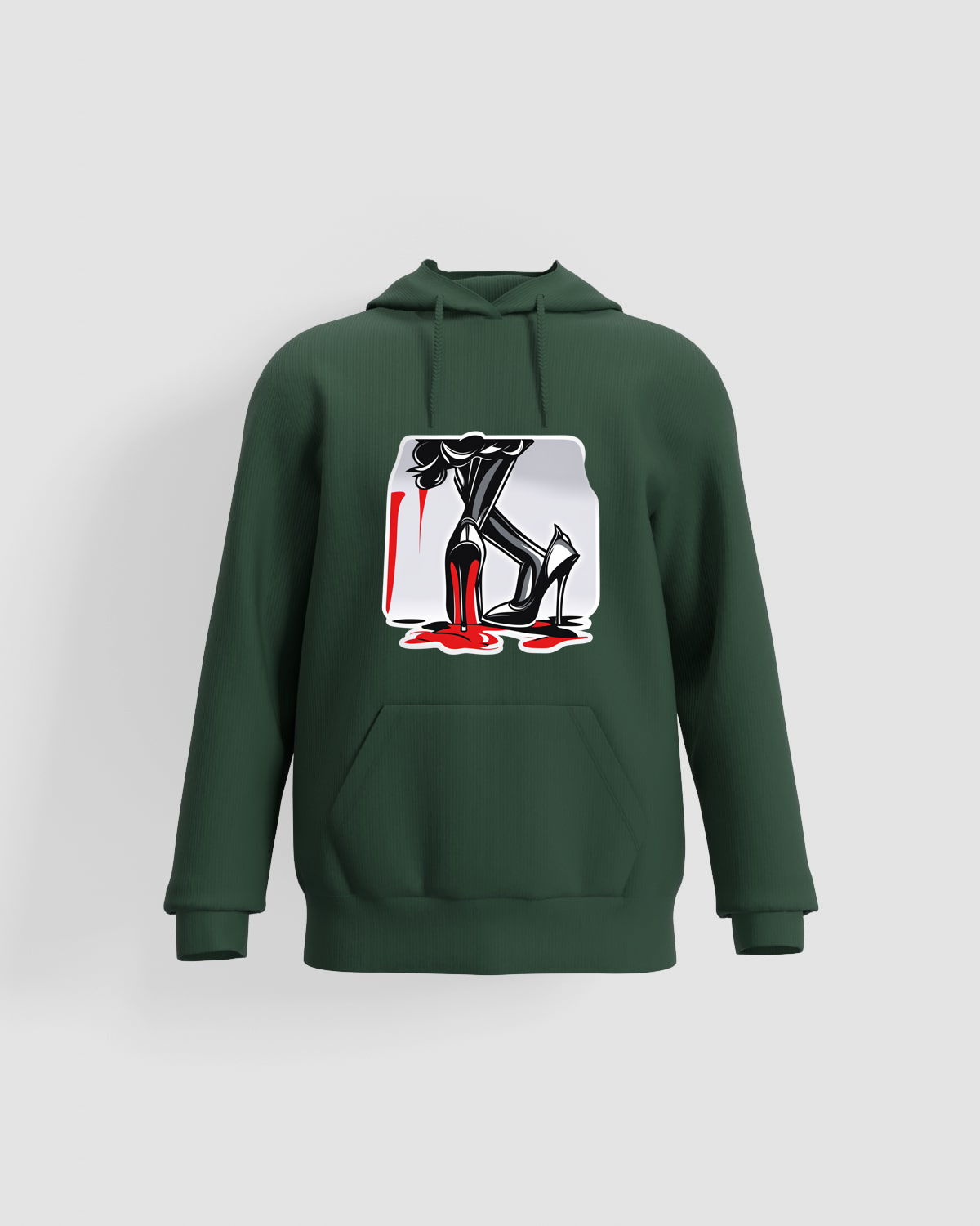 Green Brushed Sweatshirt - Organic Comfort 59