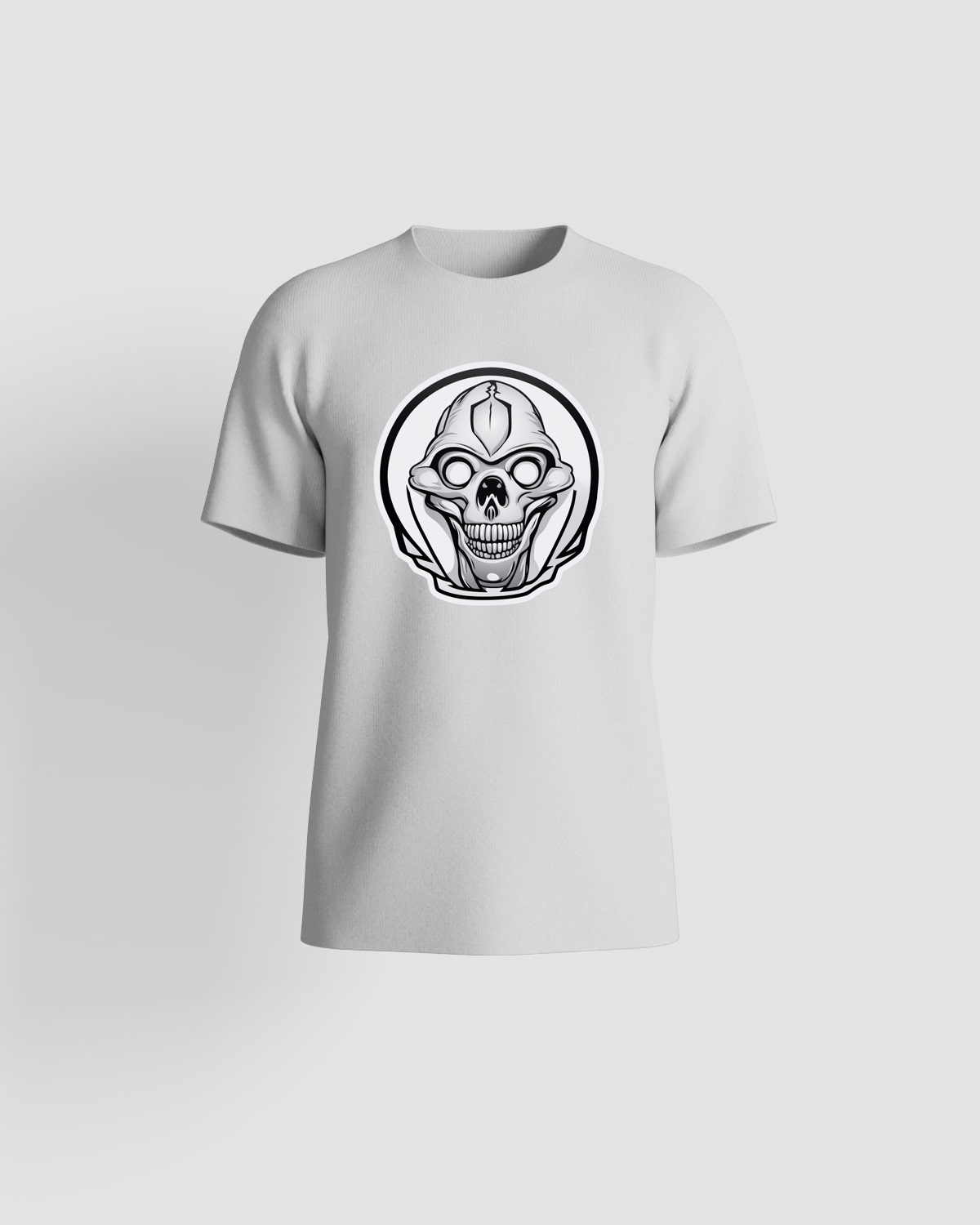White Eco-Friendly Organic Cotton Crew Neck T-Shirt 59