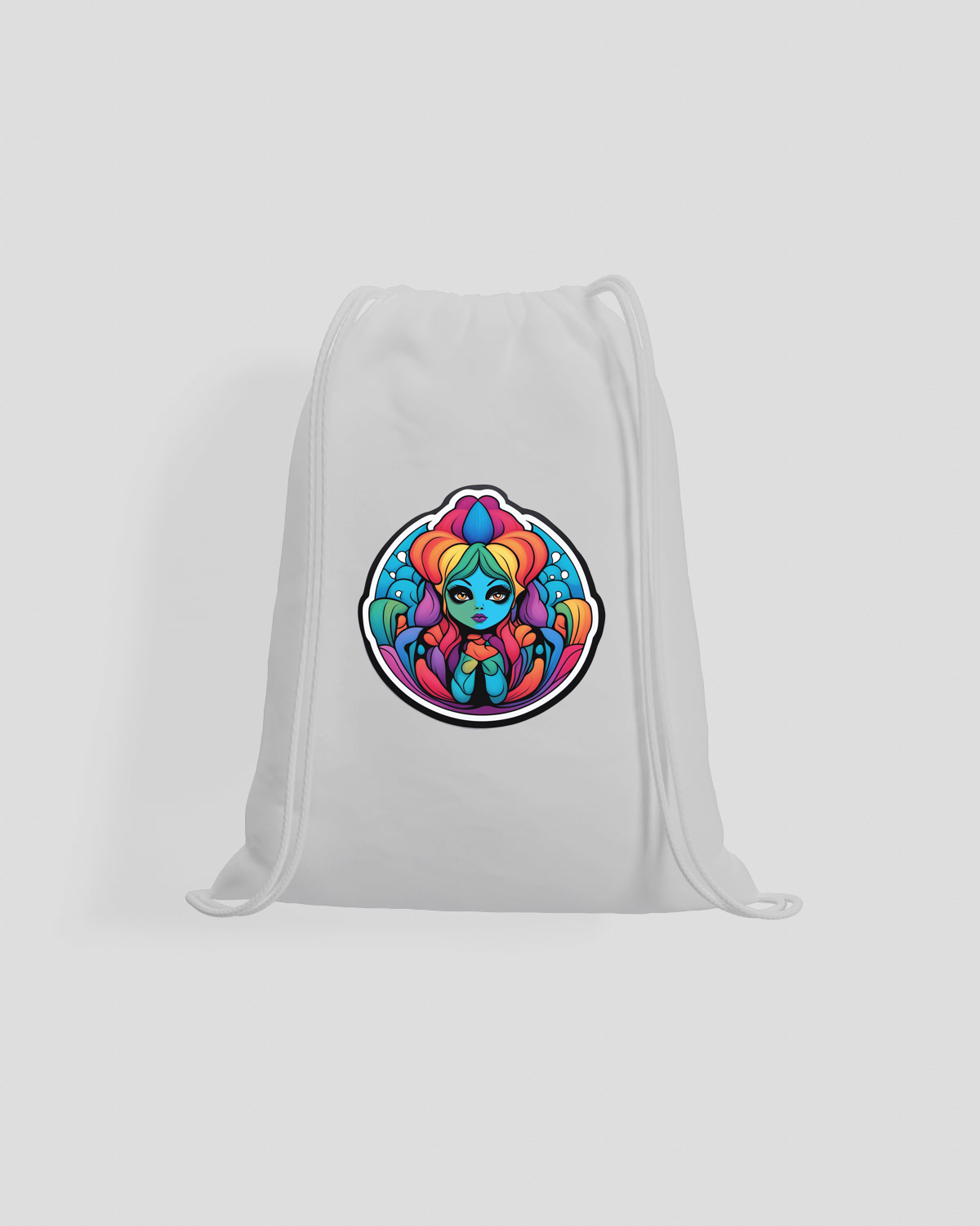Customizable Cotton Drawstring Gym Bag 59
