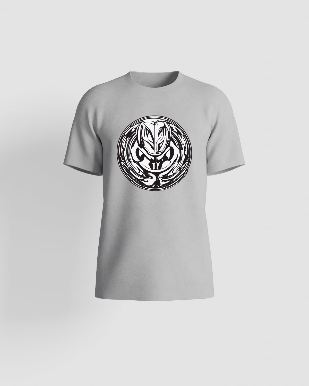 Grey Modern Fit Eco‑Sustainable Organic Cotton T-Shirt 59