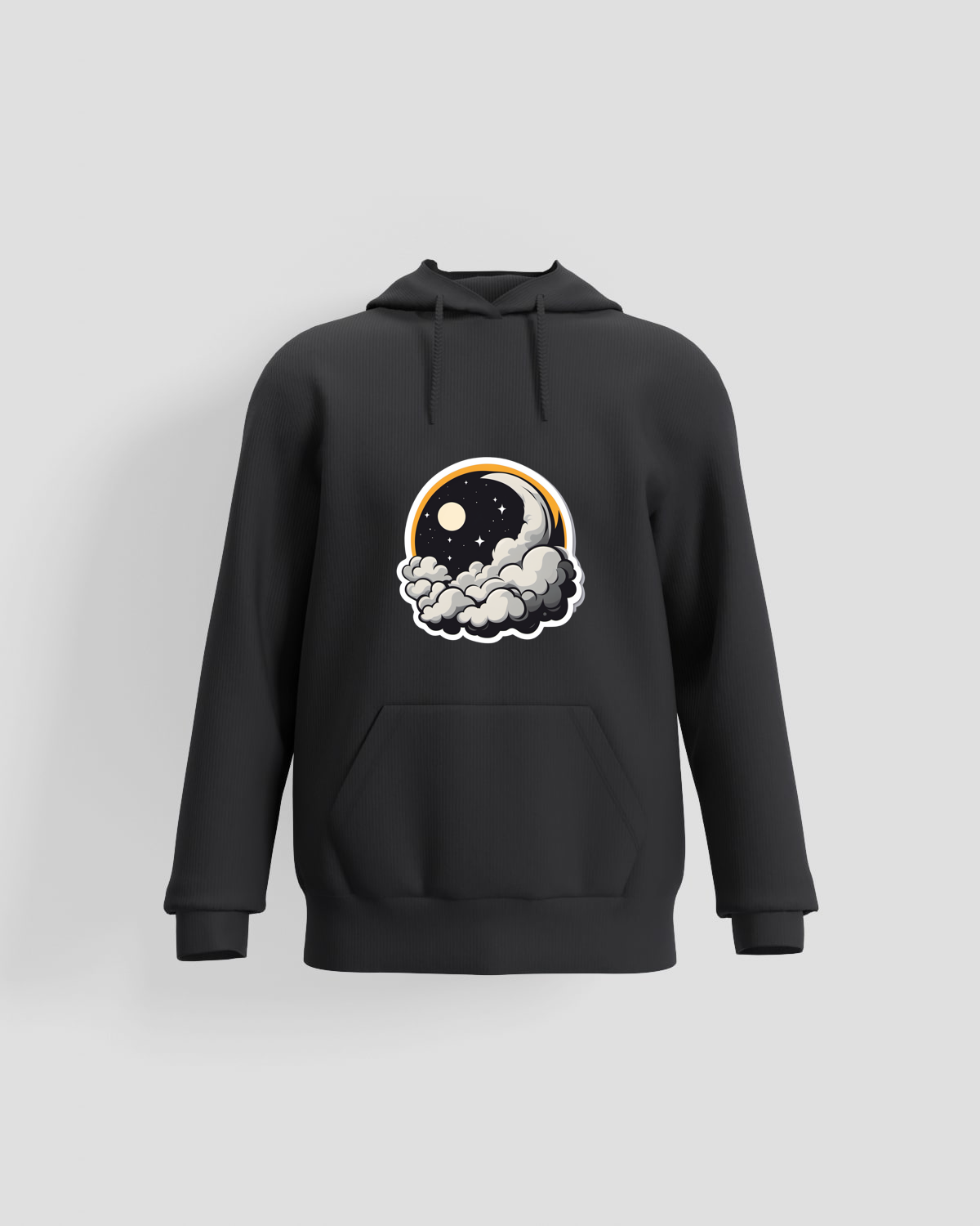 Black Unisex Sweatshirt – 100% Organic Cotton Comfort 59