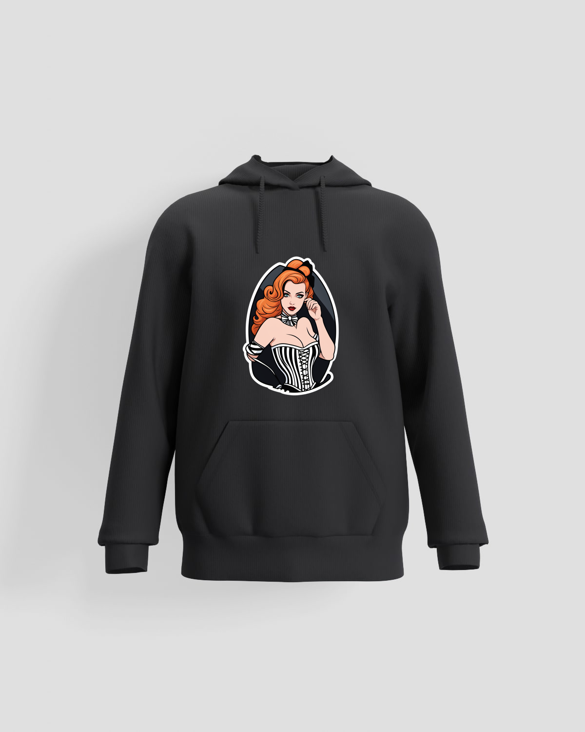 Black Unisex Organic Cotton Sweatshirt – Soft & Sustainable 59