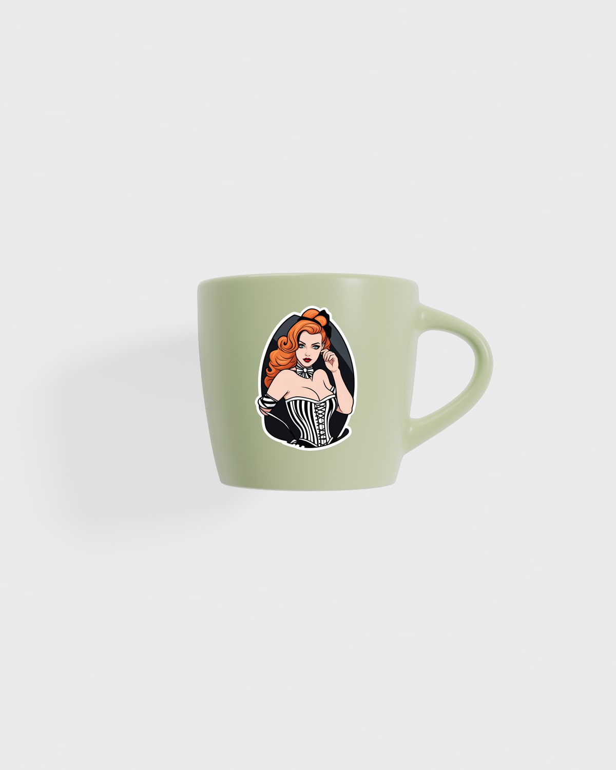 High-Quality Matte Exterior Ceramic Mug 59